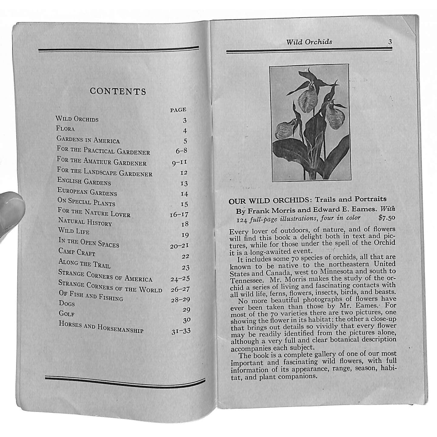 c1925-35 Charles Scribner's Sons "Nature and Outdoor Books" Catalog 32pp Scarce