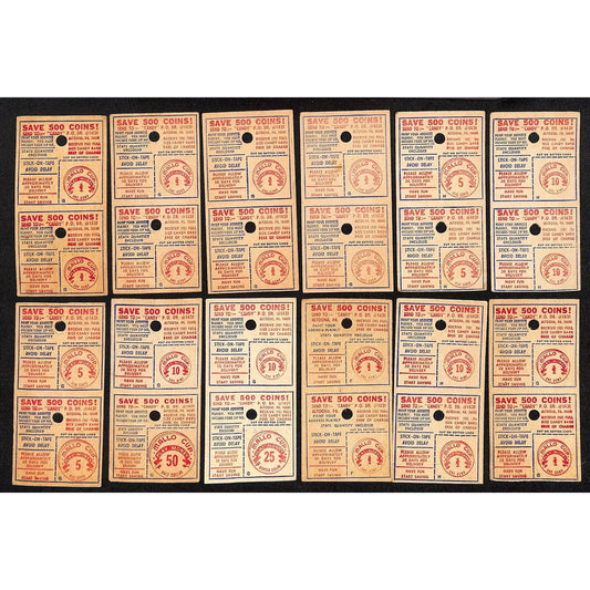 12 Mallo Cup Free Candy Play Money Mail In Offer Double Coupons c1964 (#1)