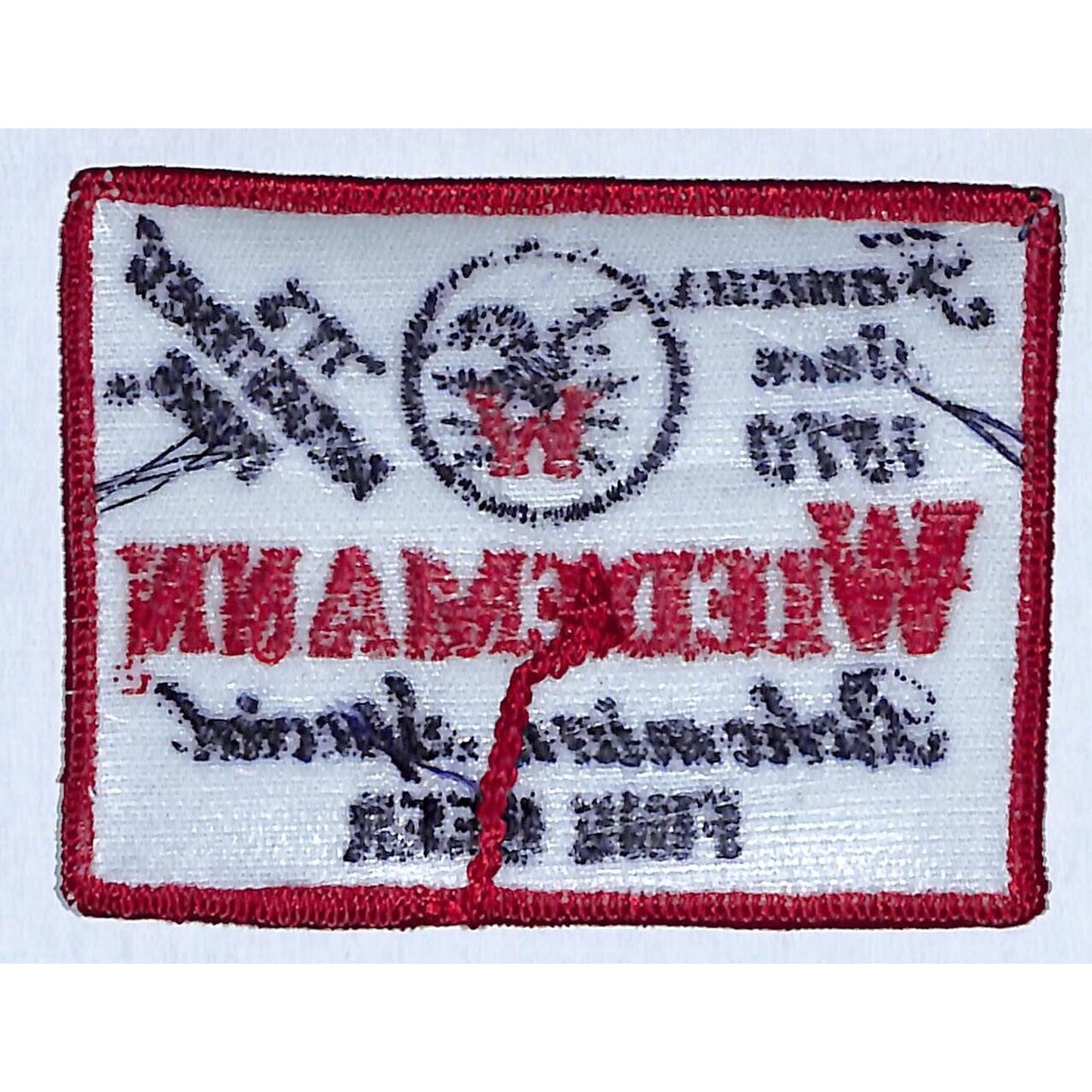 Wiedemann Bohemian Beer Embroidered Patch Vintage 2 3/4" x 3 3/4" (#2) c1970's