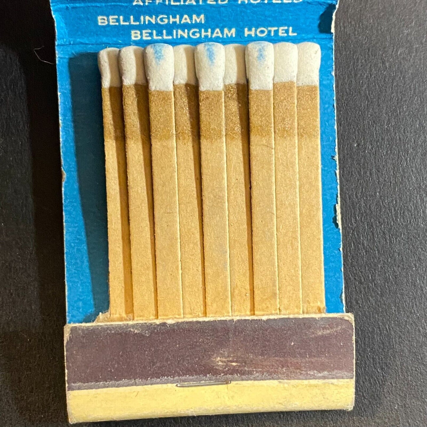 Waldorf Hotel Seattle, WA Near Full (-4) Matchbook c1950's-60's