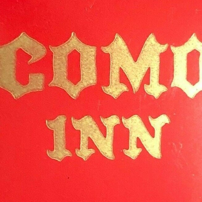Como Inn Marchetti Family Chicago c1970's-80's Full Matchbook