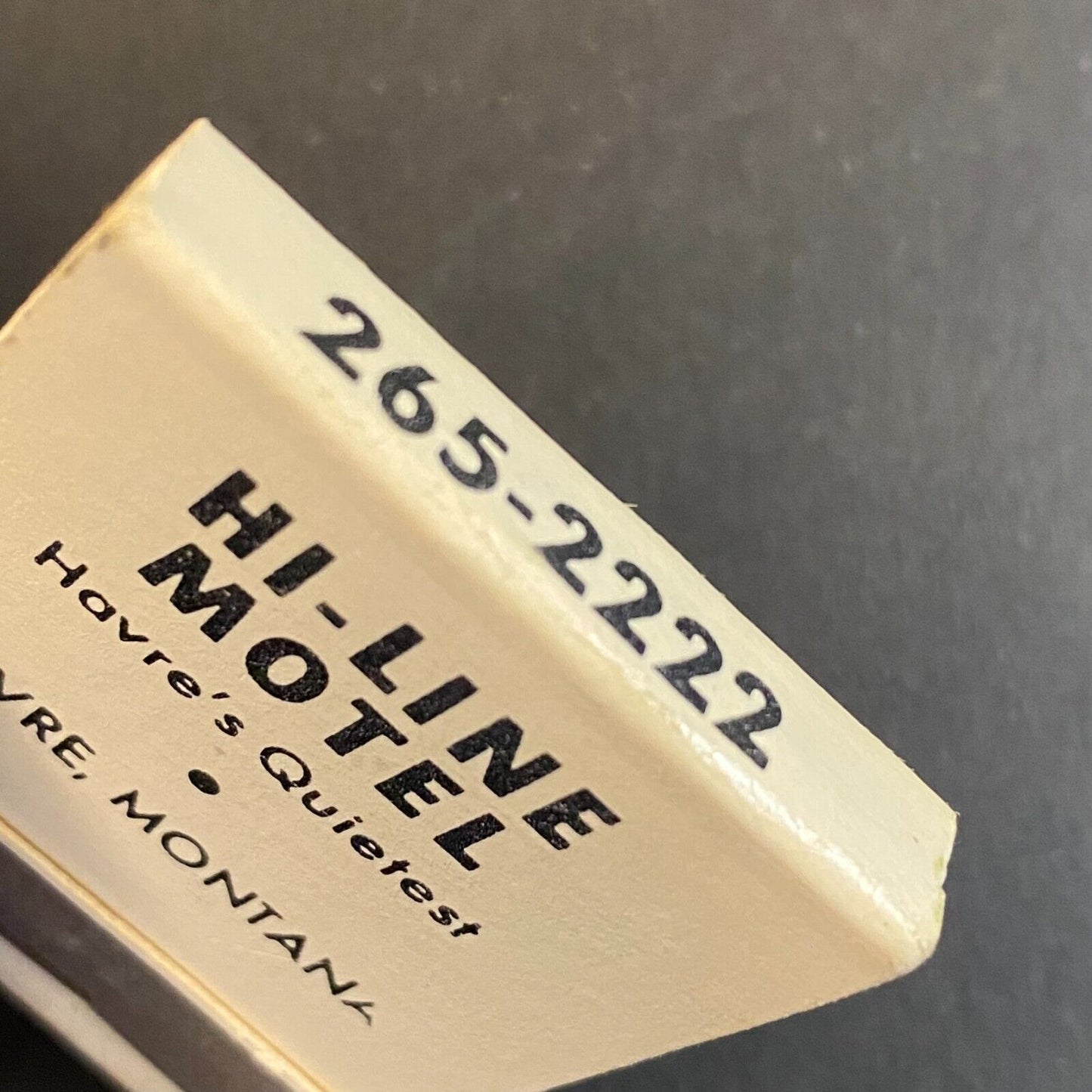 Havre, MT Hi-Line Motel Girlie Full Matchbook c1960's-73 VGC