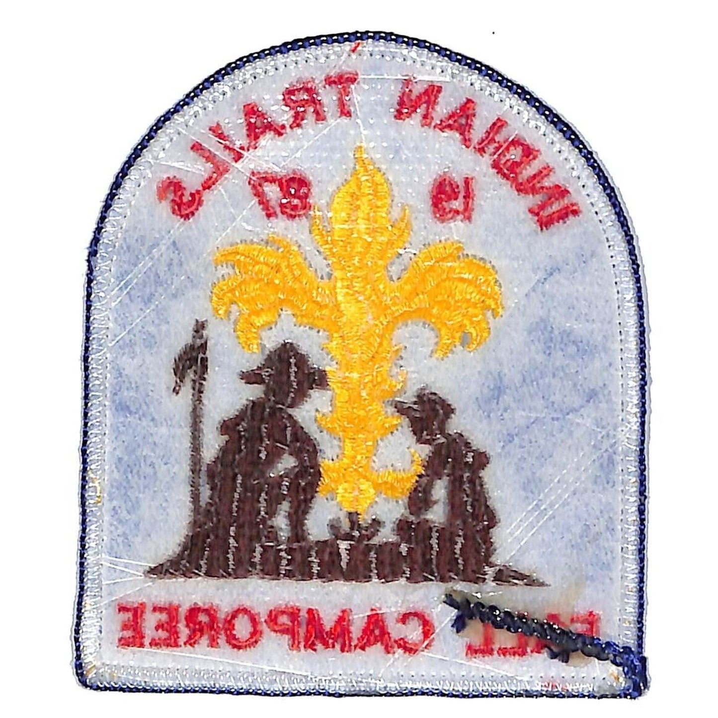 Boy Scouts BSA 1987 Indian Trails Fall Camporee Embroidered Patch Scarce