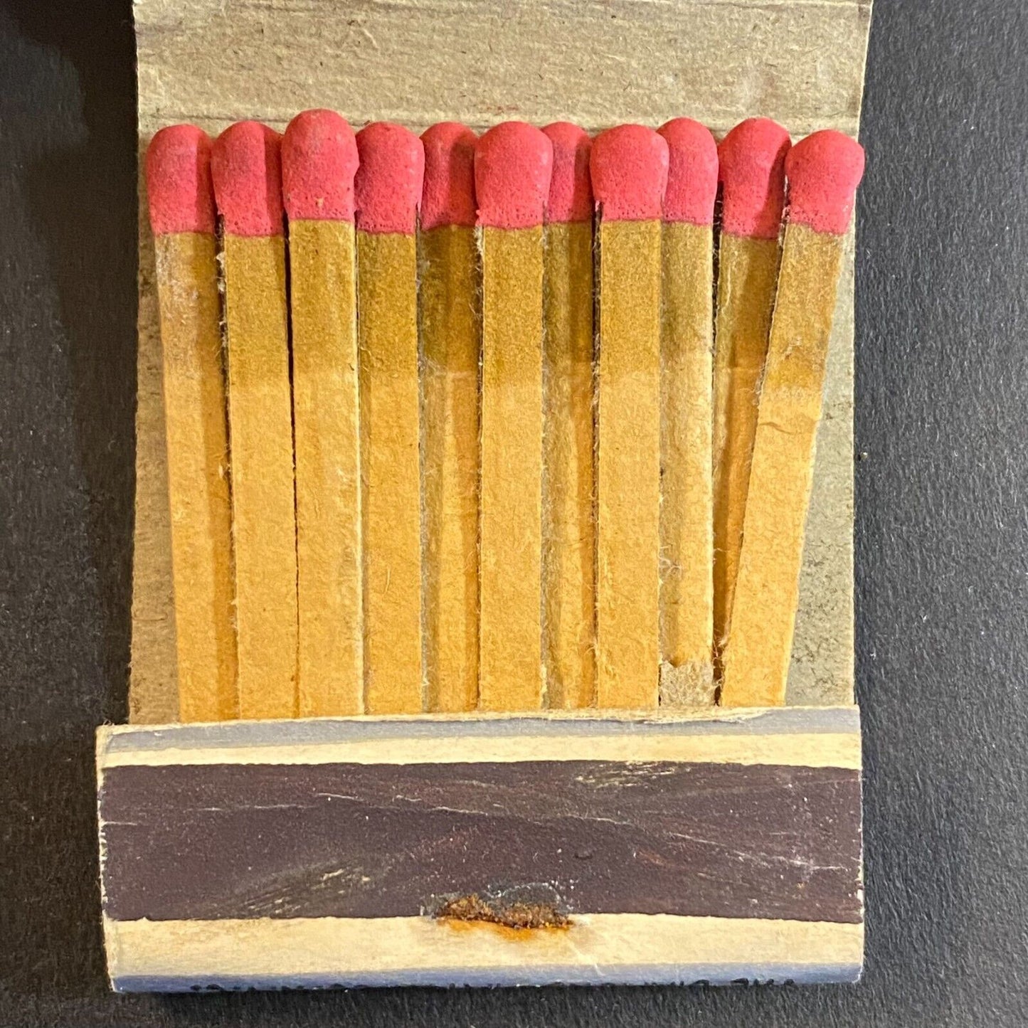 Champion Spark Plugs Near Full (-4) Matchbook c1930's Silver Ink Scarce