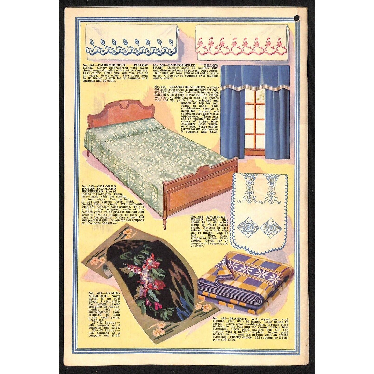 Mother's Coupons Premium Catalog Booklet No. 14 c1931 VGC