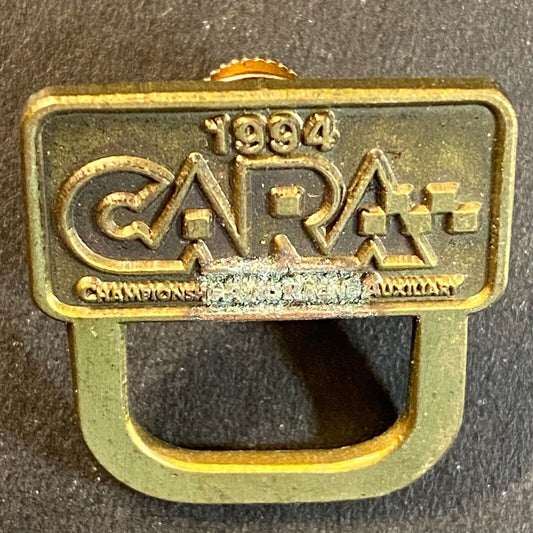 1994 CARA Championship Auto Racing Auxillary Lapel Pin w/ Damage