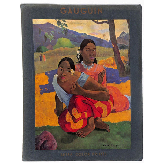 "The World Publishing Co." Gauguin Skira Color Prints w/ Cover & Bio Sheet