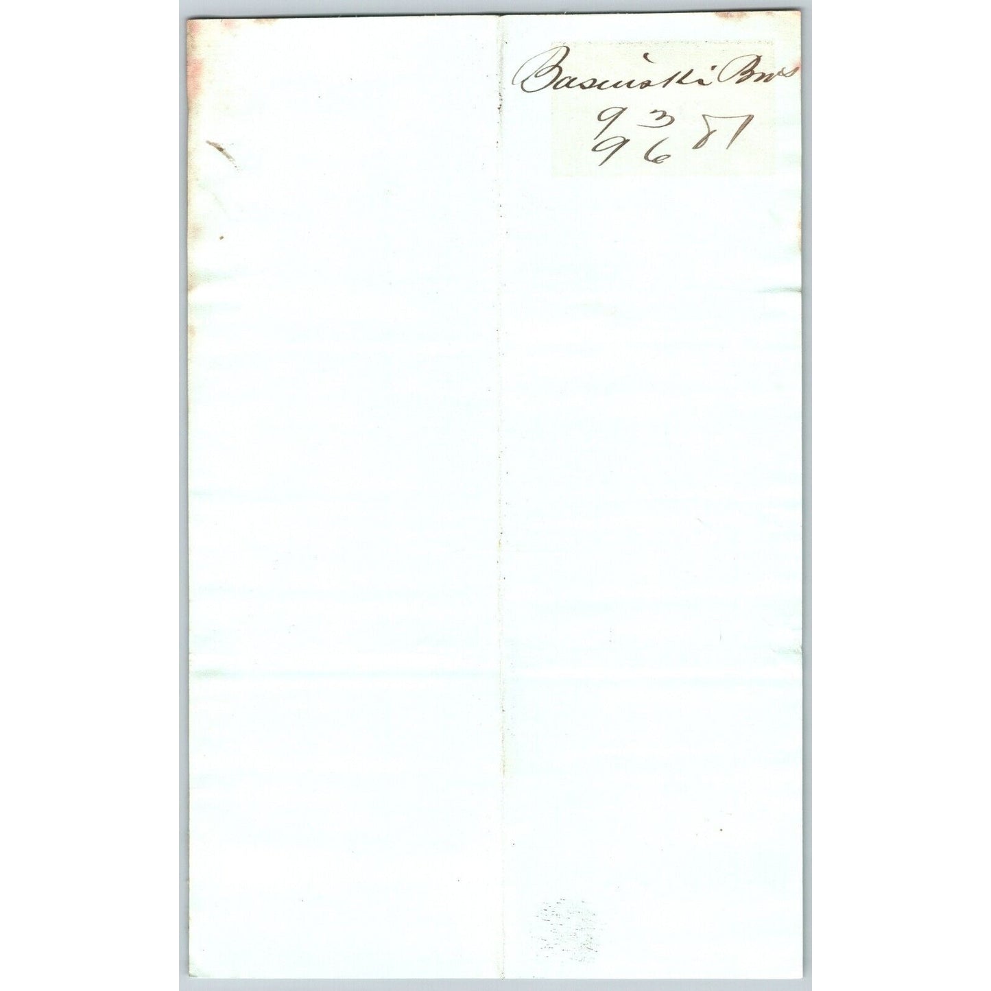 J. Basinski & Bros. Bozeman, MT (Dry Goods) 9/3 1881 Letterhead Henry Elling*