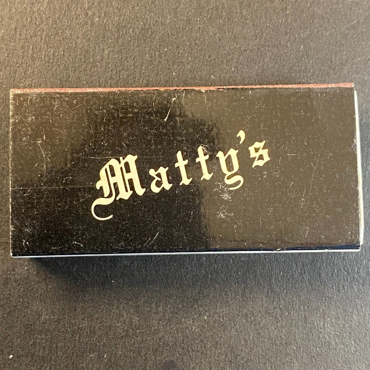Matty's (Wayside Inn Glenview, IL) Matchbox c1970's VGC