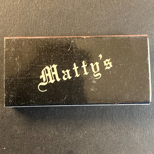 Matty's (Wayside Inn Glenview, IL) Matchbox c1970's VGC