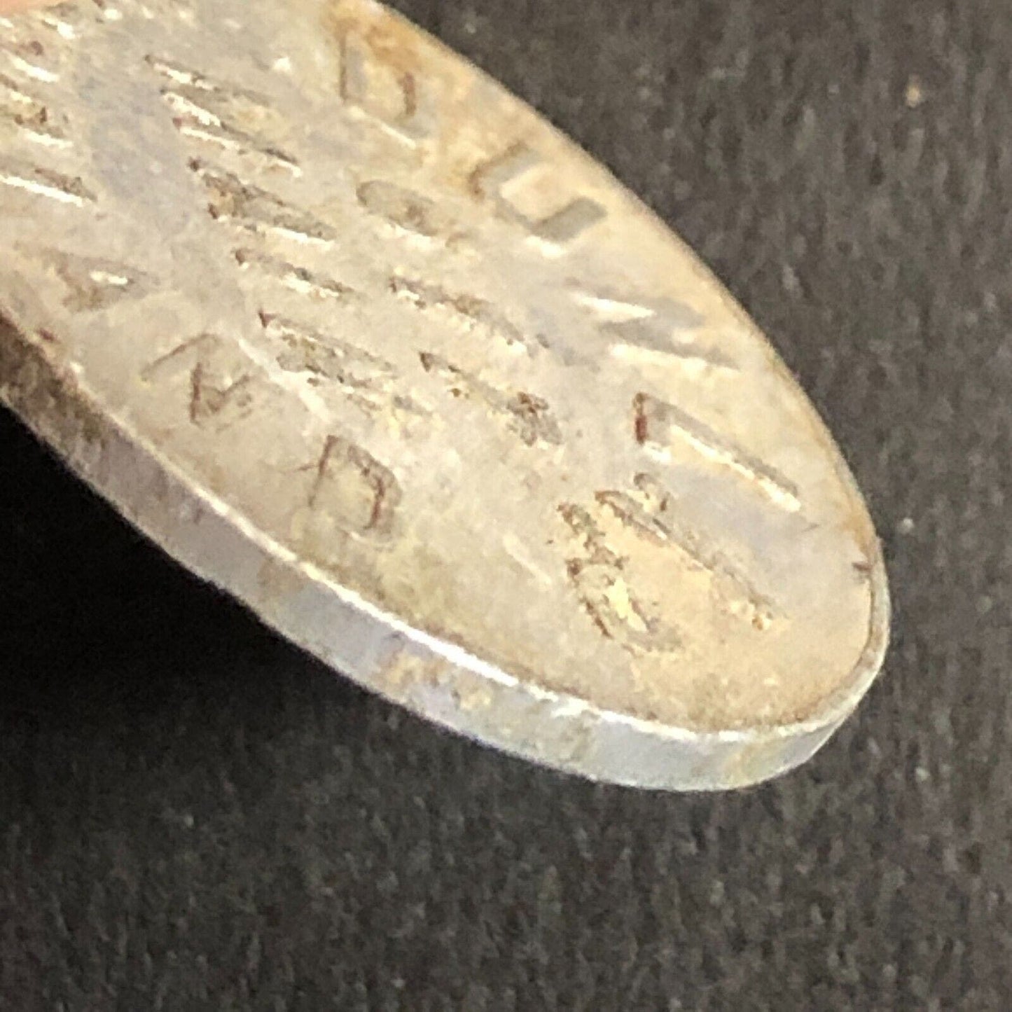 Dunlap (Charles / Cigars) Woodland CA c1920's G/F 10c Alum Trade Token 21mm