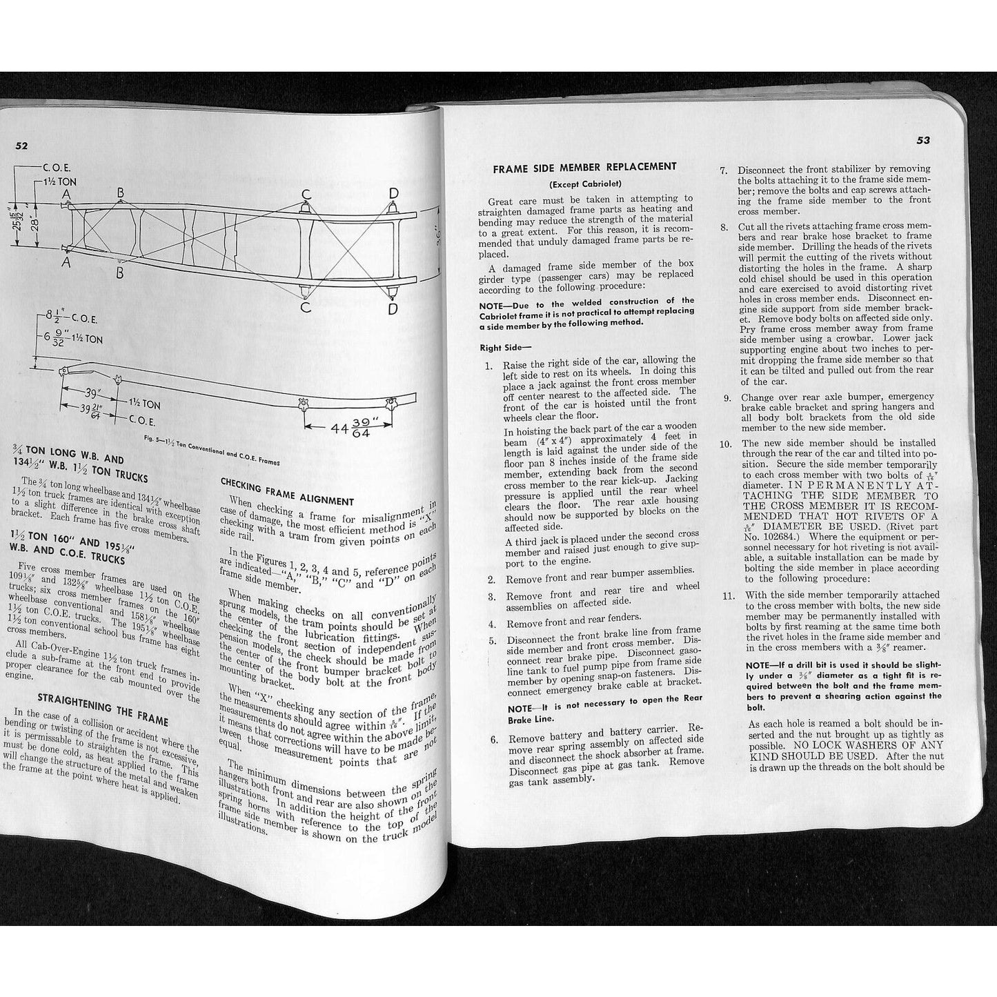 1941 Chevrolet Shop Manual 292pp Fair to Good Condition