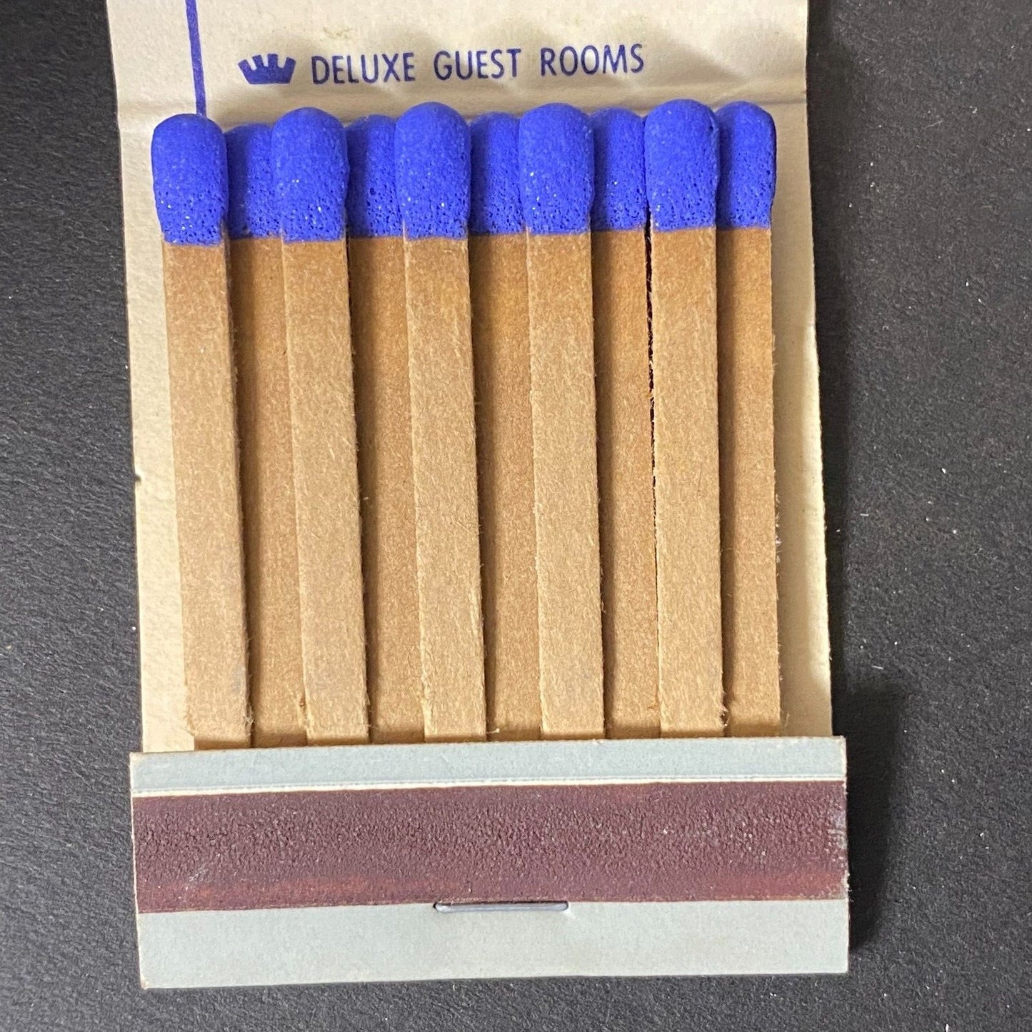 Imperial House Motels "Where Every Guest is a King" Matchbook VGC c1960's
