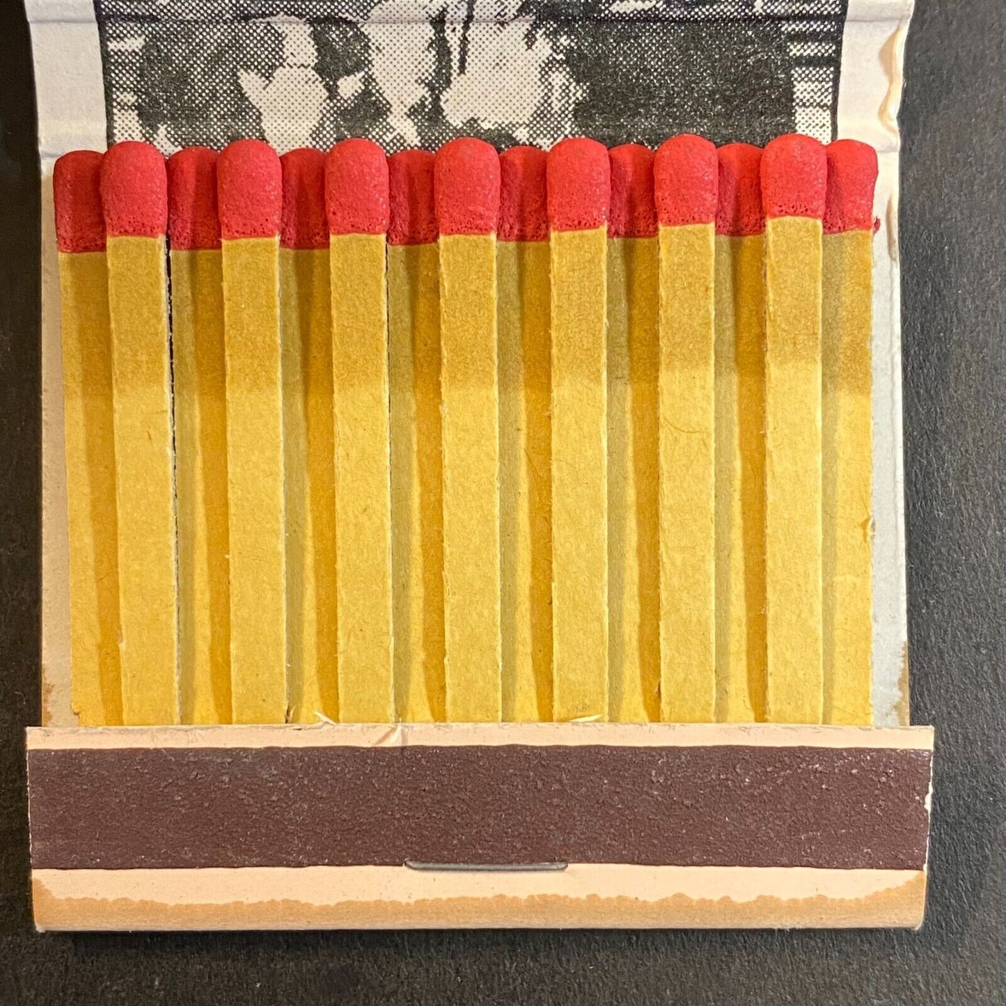 Rocky Mountain Cafe Butte, MT Full Matchbook c1960 w/ Map Scarce