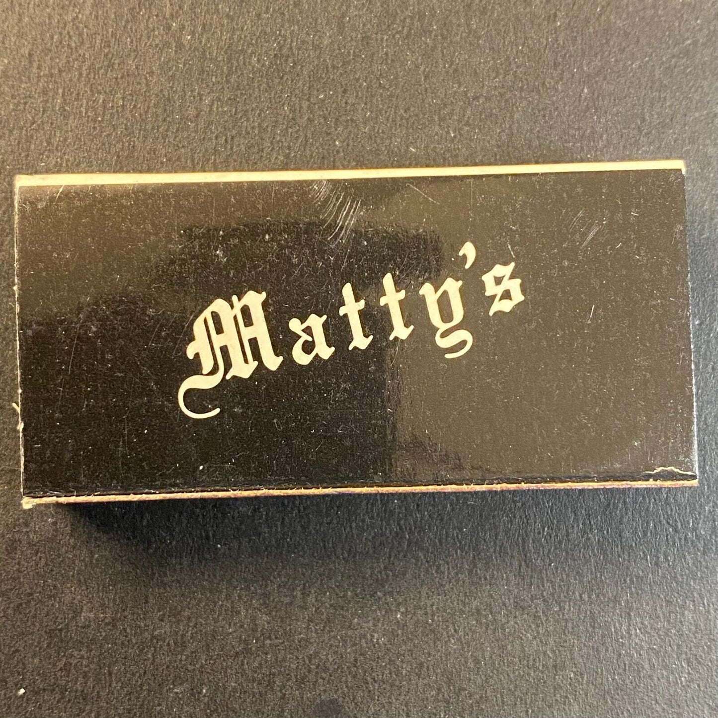 Matty's (Wayside Inn Glenview, IL) Matchbox c1970's VGC