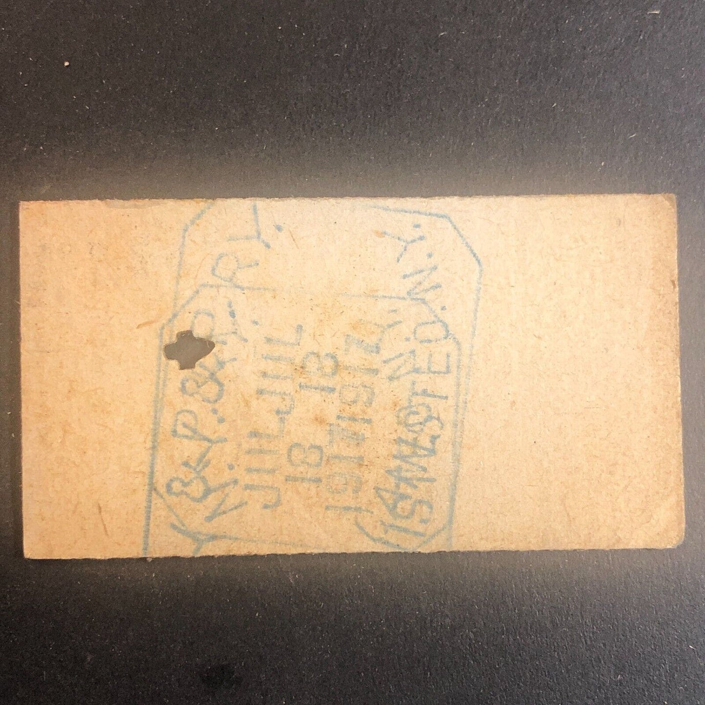 New York & Pennsylvania Railroad July 18 1917 Greenwood, NY Ticket #53567