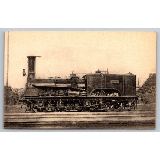 French Railroad RPPC* Postcard Machine Series 162-163 1856 H.M.P.