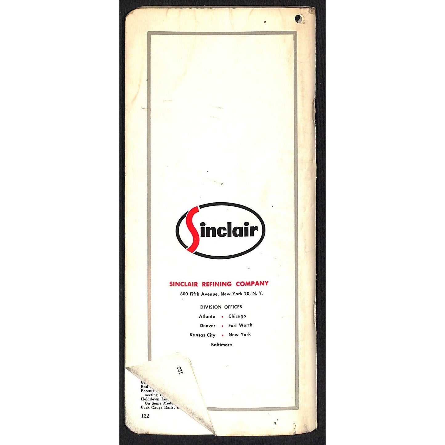 Sinclair Refining Lubrication of Machine Tools 1957 Booklet 122pp VGC