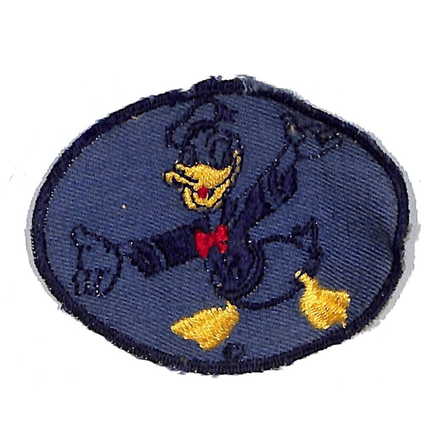 Disney Donald Duck Embroidered Patch Bond Bread c1948 Scarce