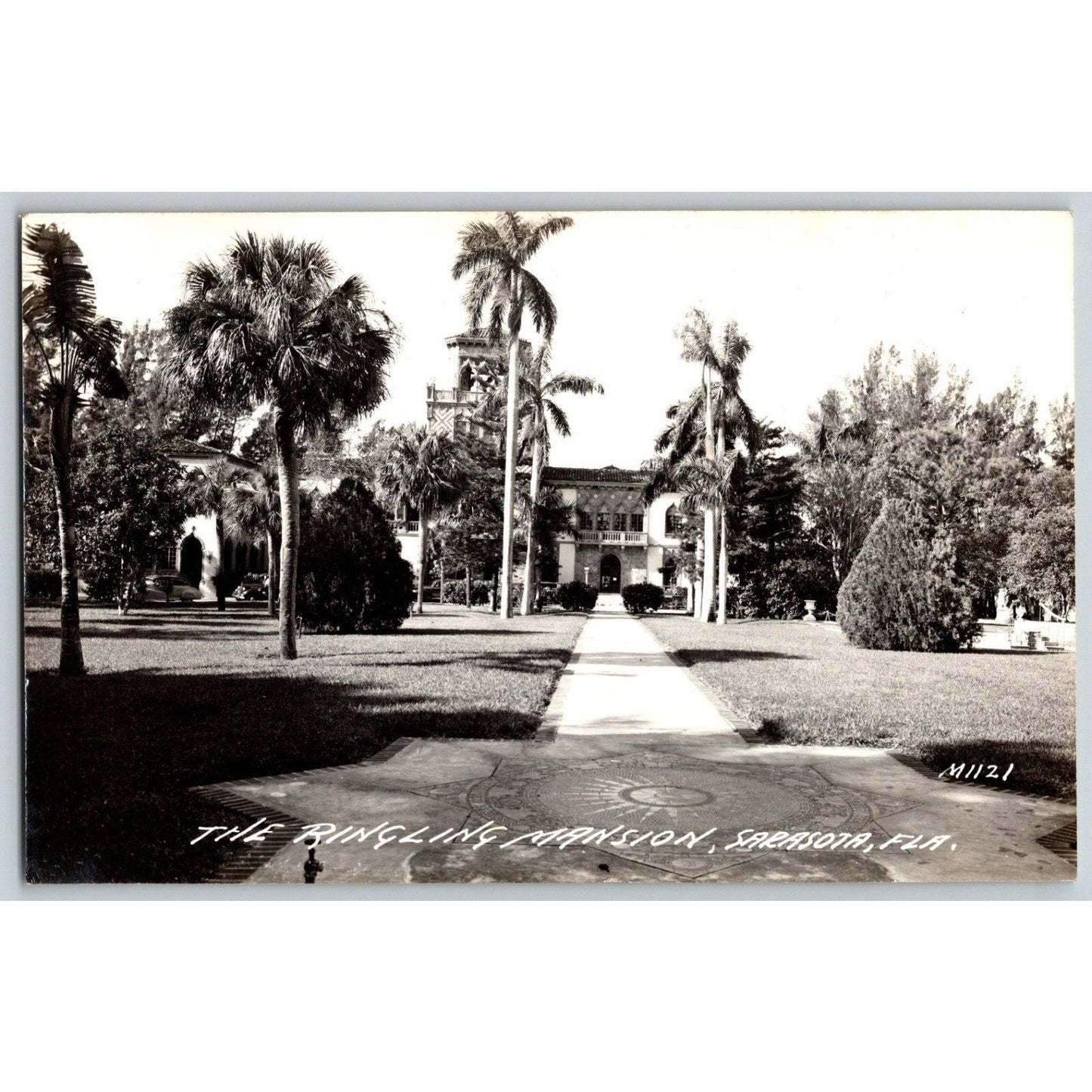 The Ringling Mansion, Sarasota EKC RPPC* Postcard Scarce c1939-50 VGC