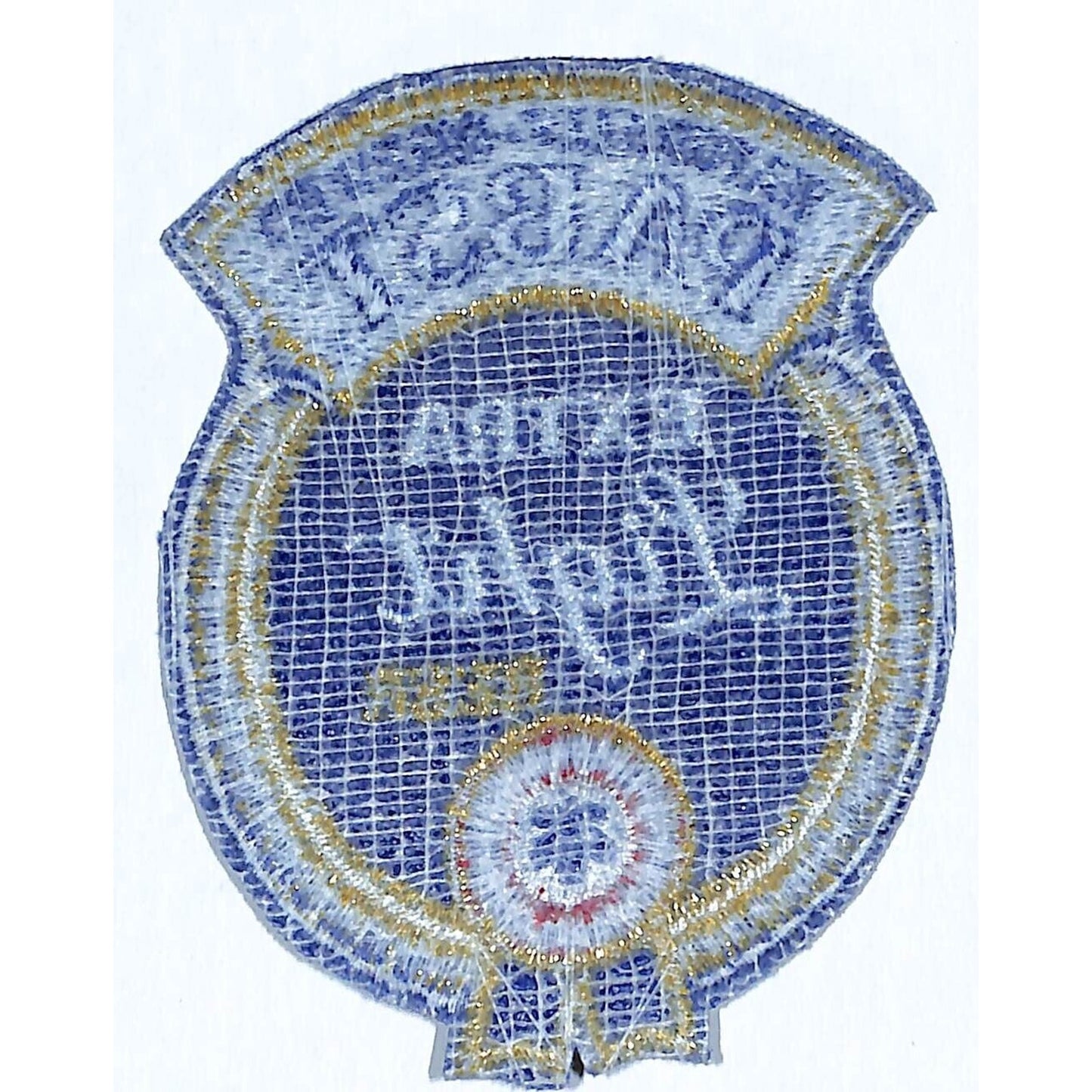 Pabst Extra Light Beer Patch Embroidered Vintage 3" x 3 3/4" c1977 (#3)