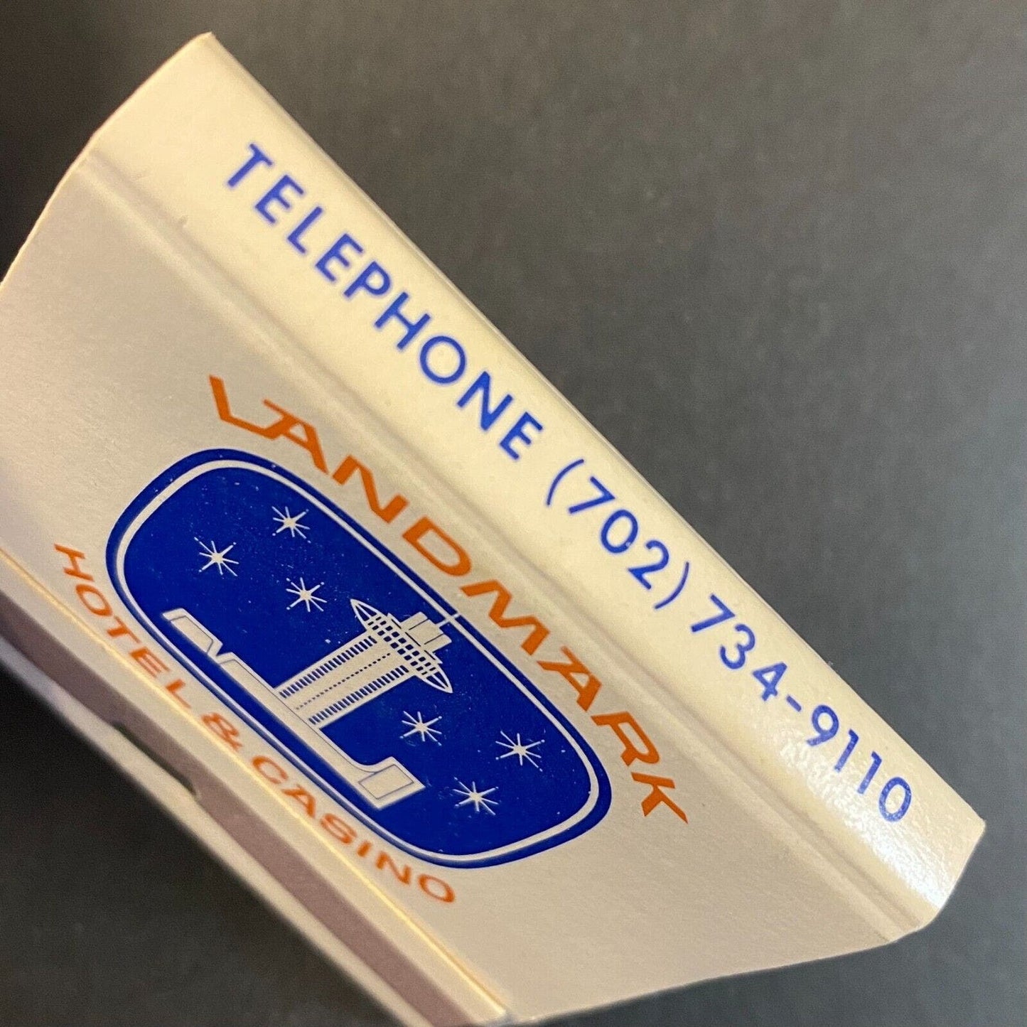 Landmark Hotel & Casino Las Vegas c1969-73 Full Matchbook VGC