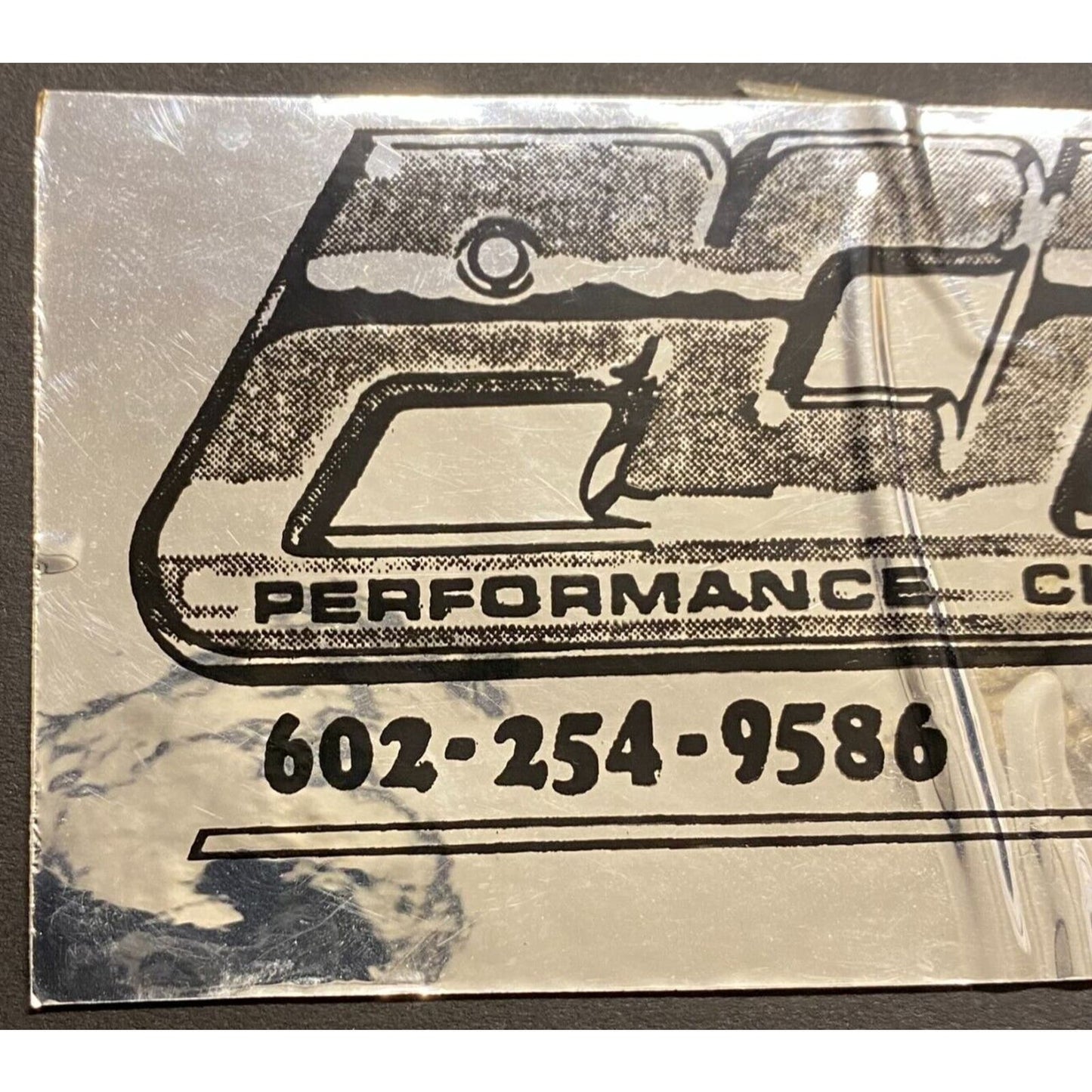 PCP Performance Chevrolet Products Phoenix 2 1/2" x 7" Decal - c1990's?