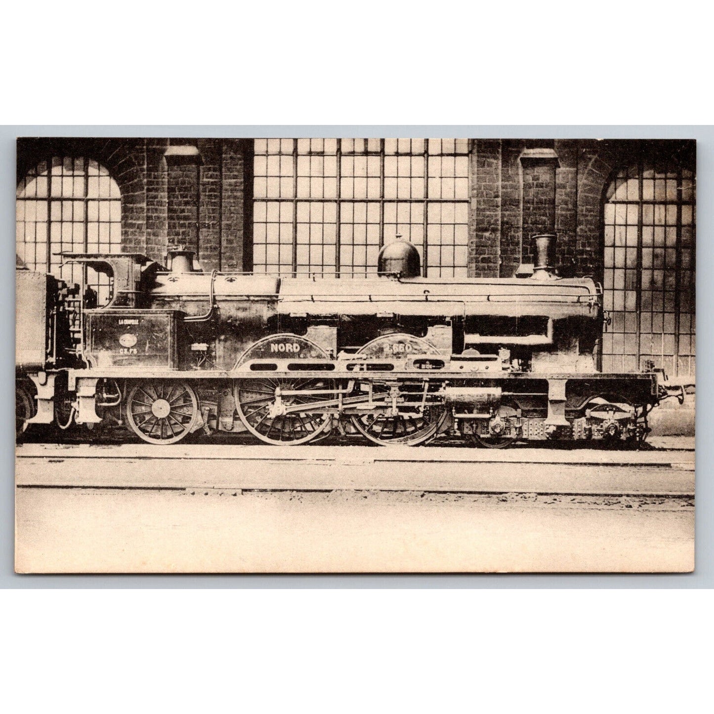 French Railroad RPPC* Postcard Machine 2660 Series 2643-2675 c1902-1905 H.M.P.