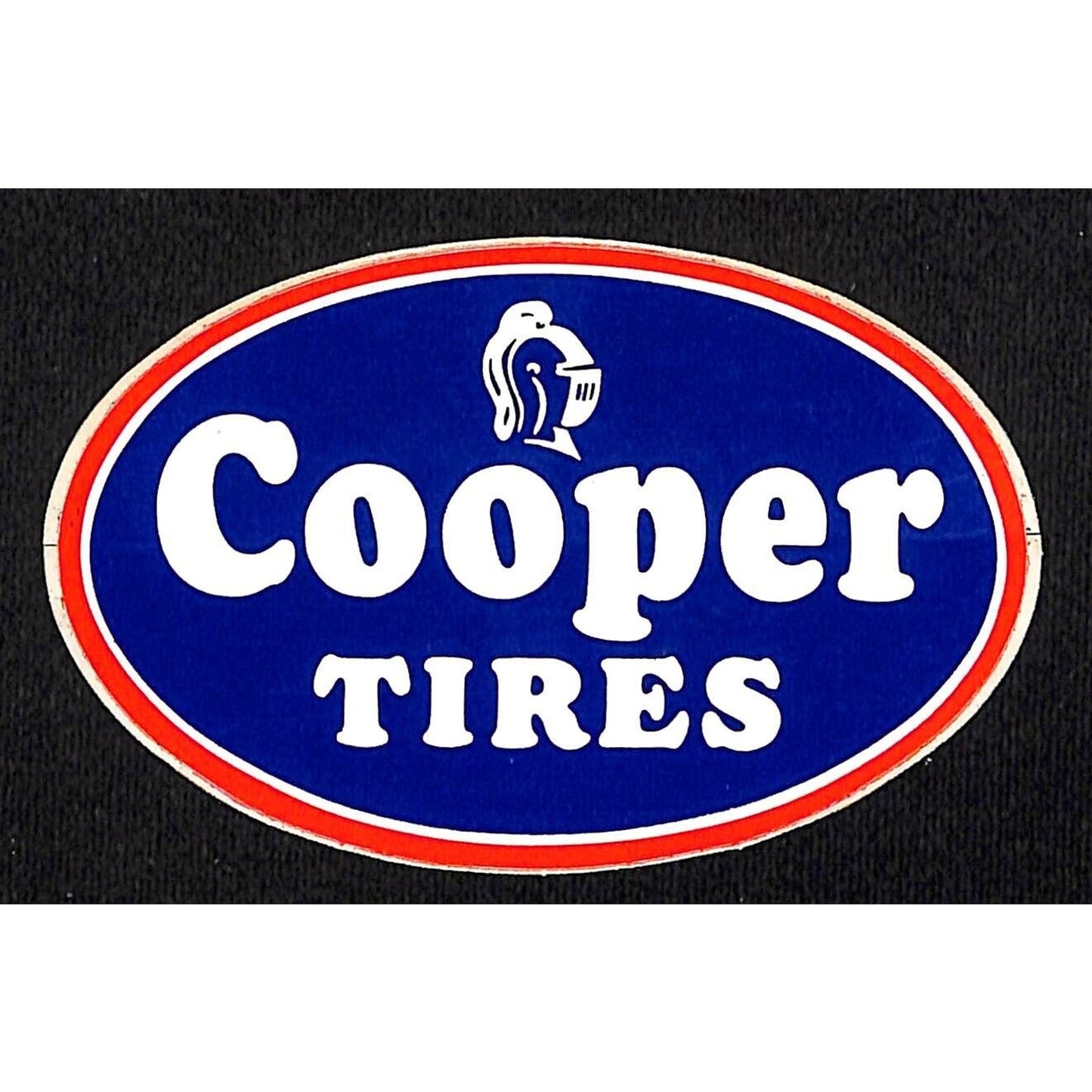 Cooper Tires Performance Auto Sticker Vintage c1980's 2 1/2" x 4" (#1)
