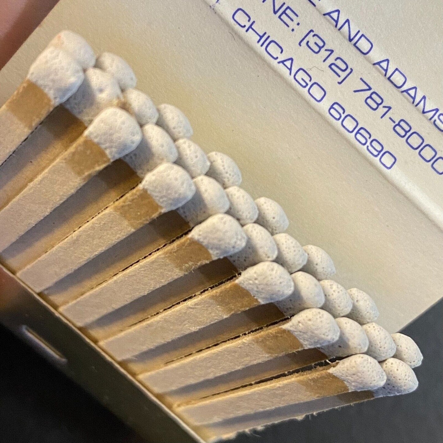 Exchange National Bank Chicago 1926 - 1976 Full Matchbook VGC