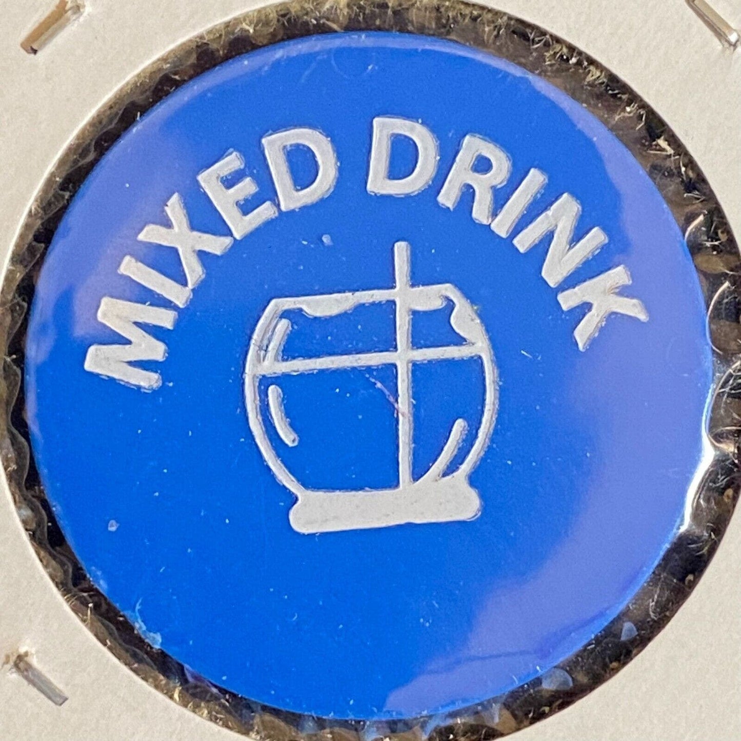 McSherrystown, PA Moose #720 c1980's Plastic Token Drinks "Mixed Drink"