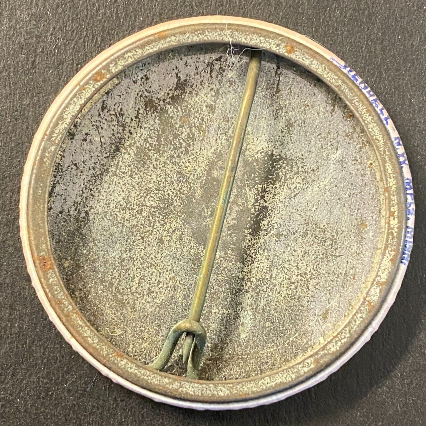 "Sister of the Swish" Mechanicville, NY 1859 - 1959 Steel Pinback 1 5/8" VGC