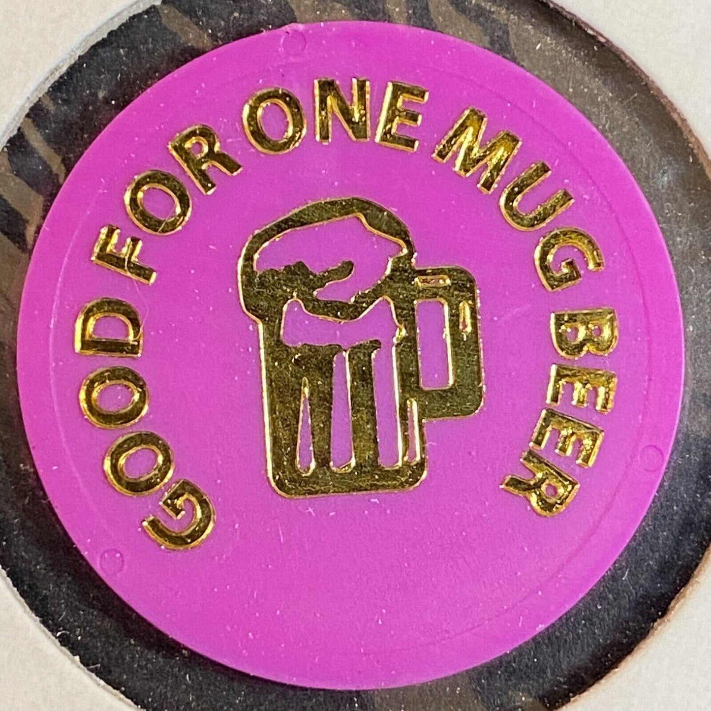 Meadville, PA Hunter's Inn c1980's-90's Plastic Token G/F One Mug Beer