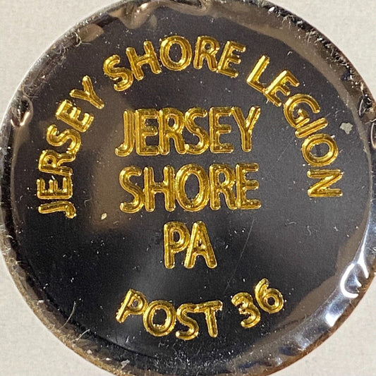 Jersey Shore Legion, PA AL Post 36 c1970's-80's Plastic "Special" Token