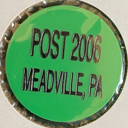 Meadville, PA VFW Post 2006 c1980's Plastic Drink Token "$1.25 Liquor"