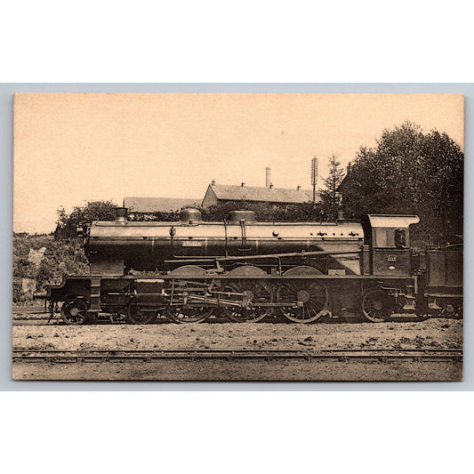 French Railroad RPPC* Postcard Machine 231-728 Series 231-501 - 783 c1900 H.M.P.