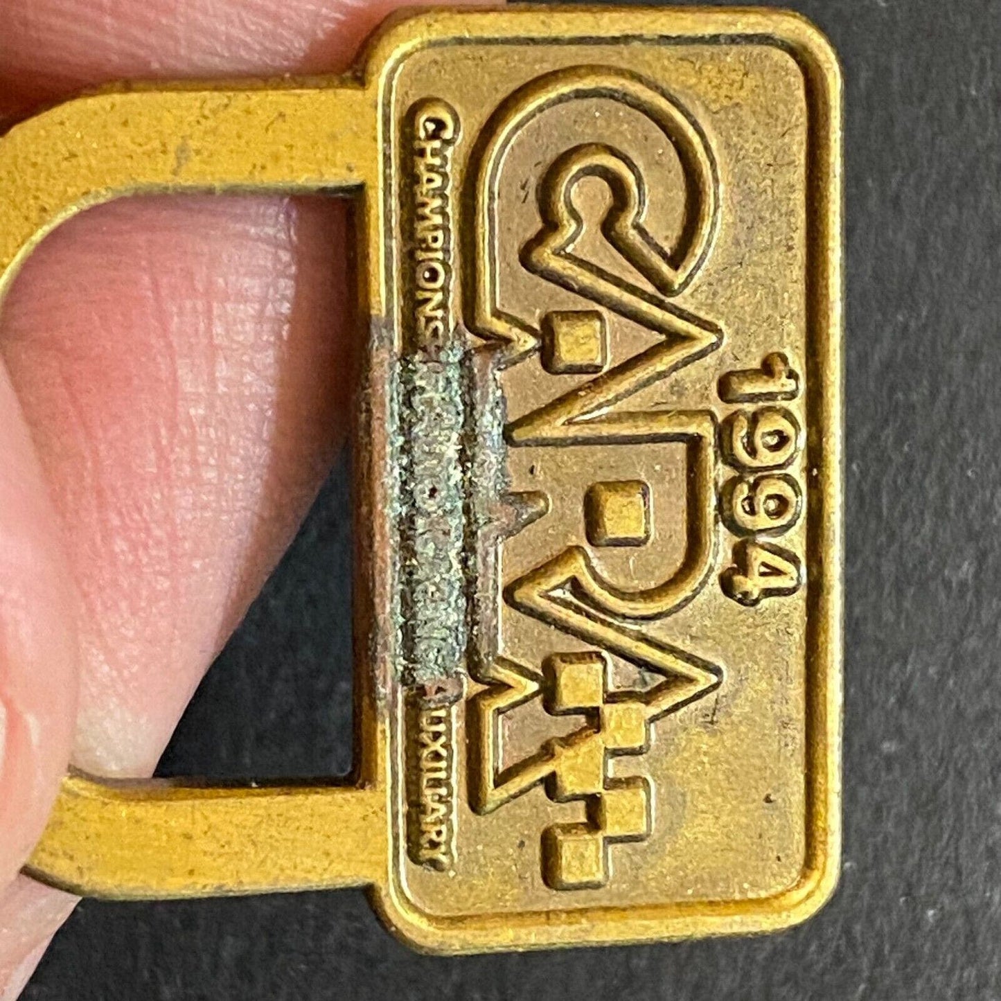 1994 CARA Championship Auto Racing Auxillary Lapel Pin w/ Damage