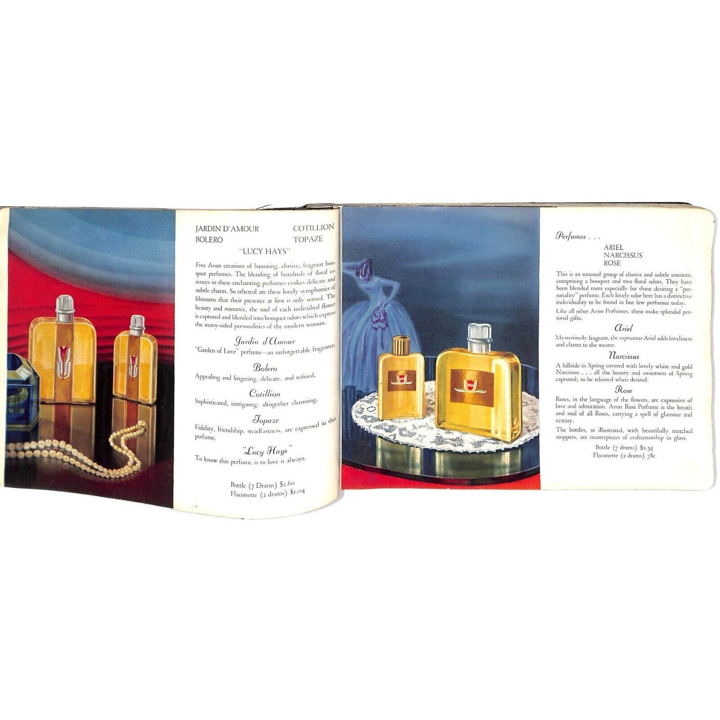 Avon & Perfection 1936 50th Anniversary Product Catalog Book 100+ pp. 7" x 10"