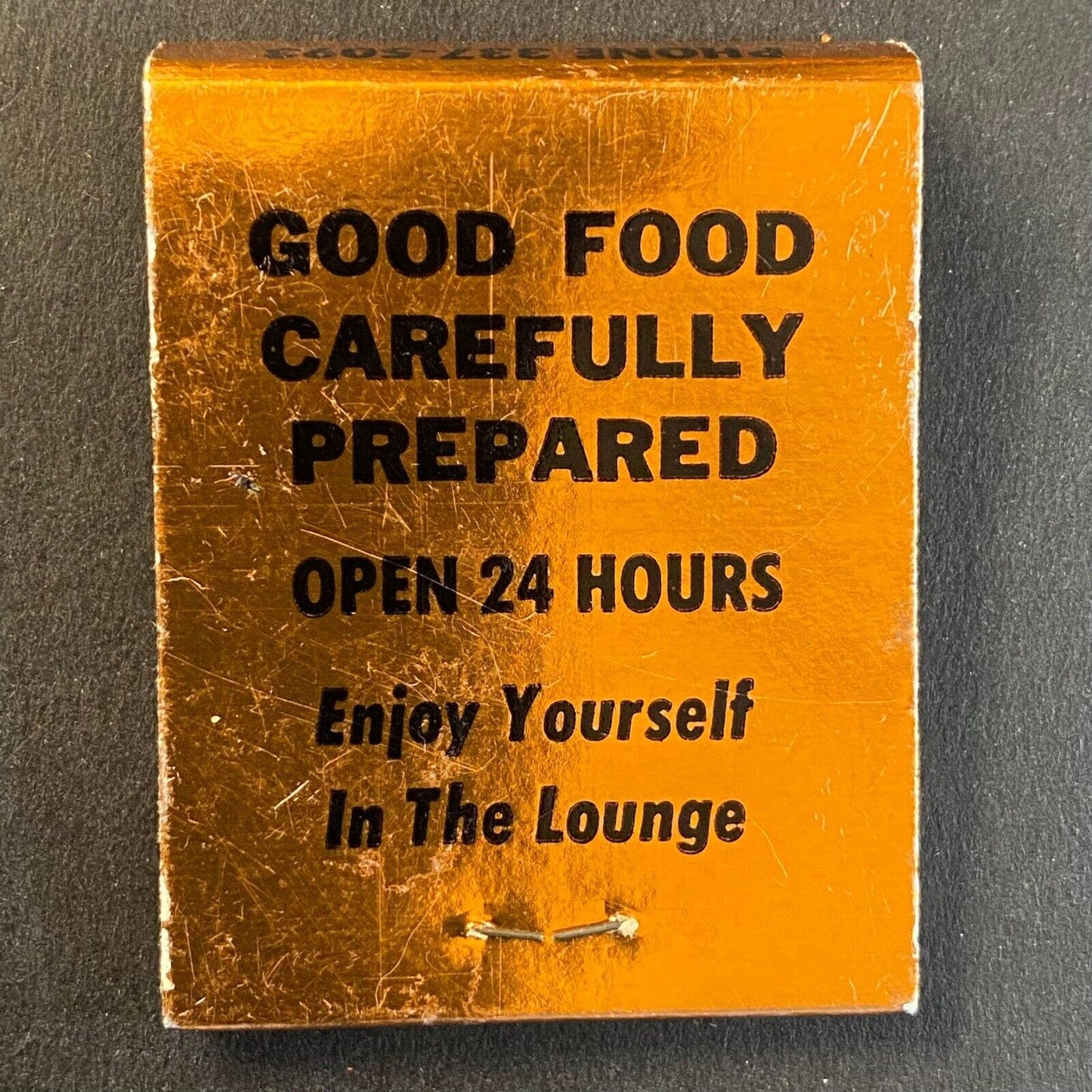 Gold Coast Restaurant Chicago c1960's-73 Full Matchbook VGC Scarce
