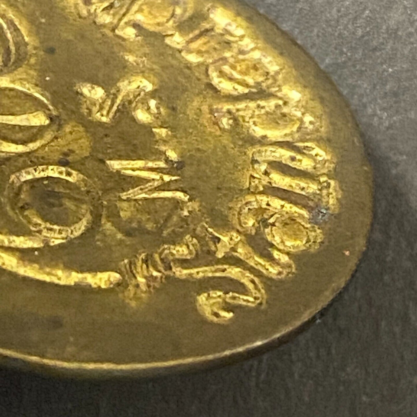 Mining Related ? M.S. Standard Brass Tool Check Token "76XX" 28.5mm +Blank (#1)