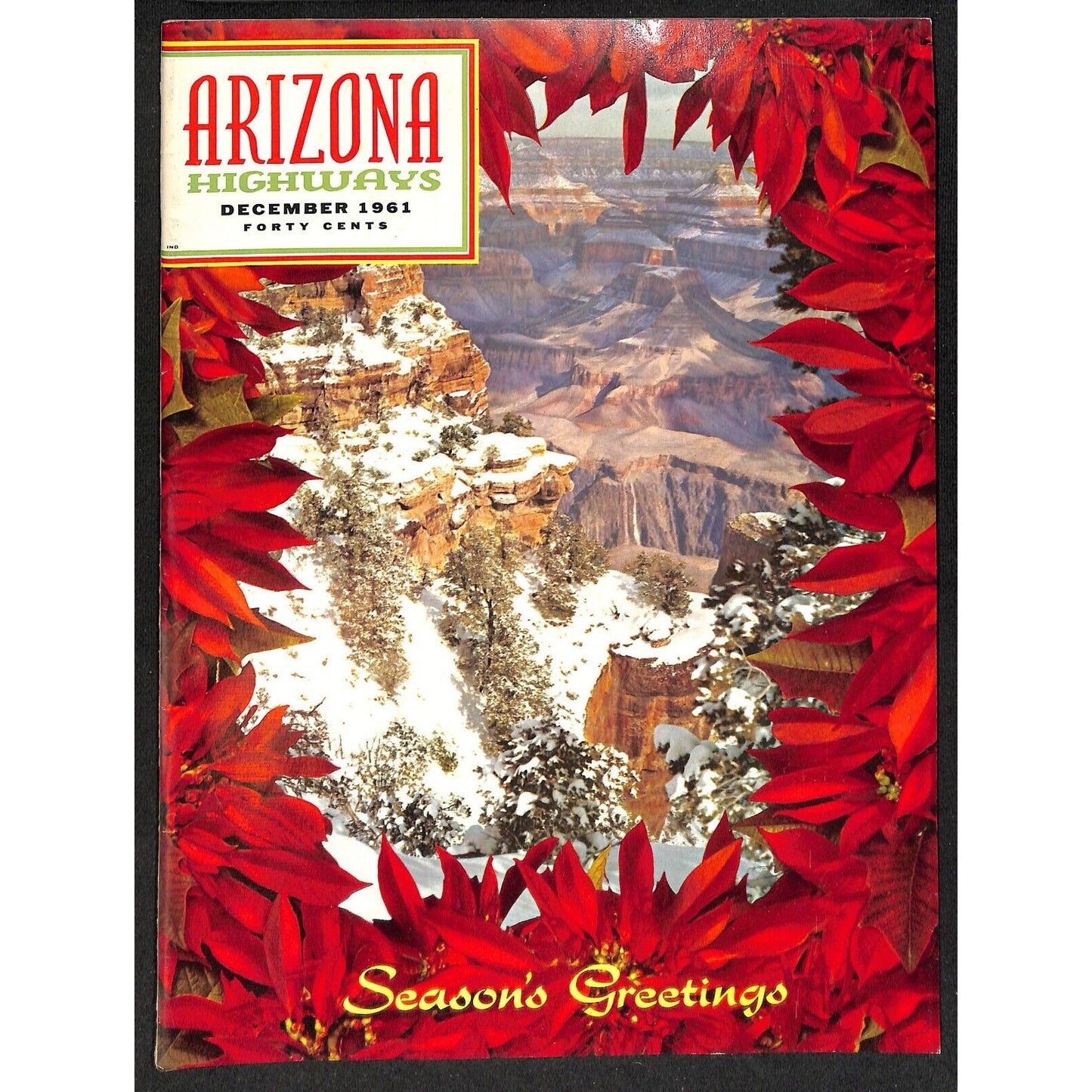 Arizona Highways Magazine December 1961 Season's Greetings 36pp VGC