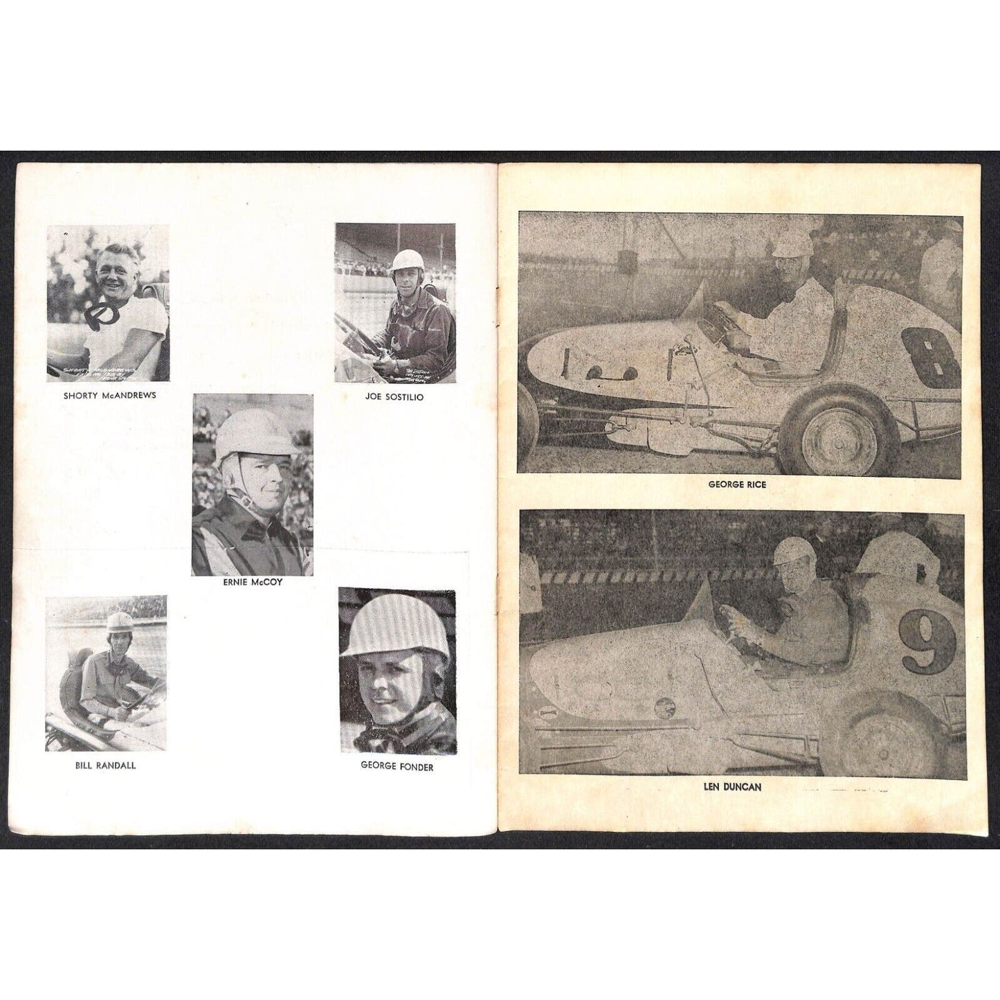 Langhorne Speedway 1948 ? AAA 100-Mile Championship Midget Races Program 12pp*
