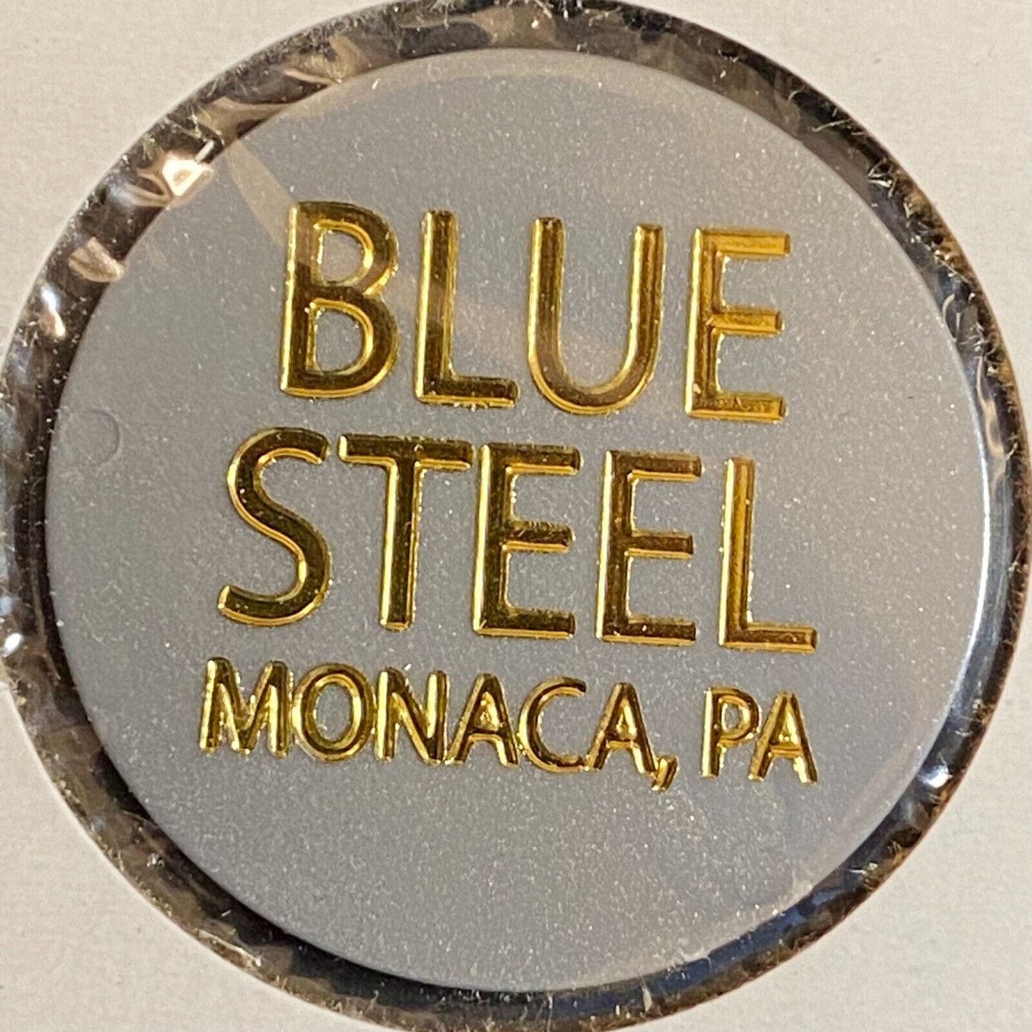 Monaca, PA Blue Steel (Club) c2000 Plastic Token "16 oz. Domestic Draft" Beer