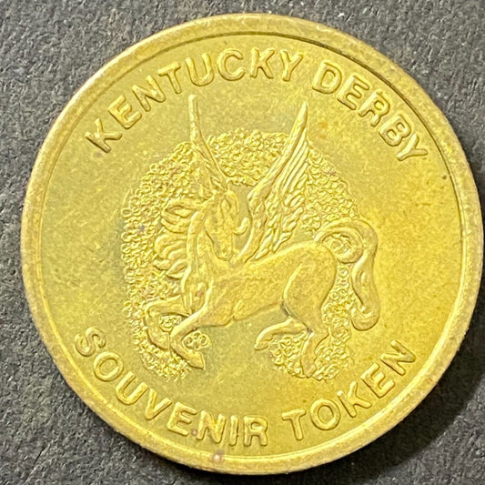 Kentucky Derby Souvenir Token Louisville Kentucky Horse Head 23mm (#5)