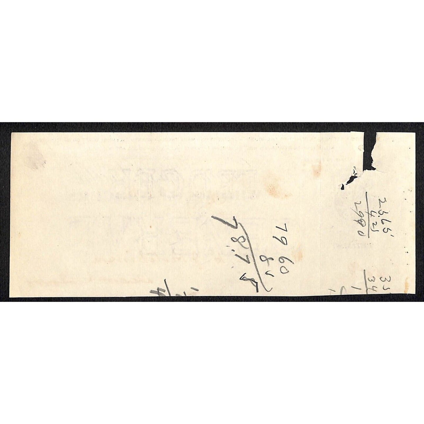 Deane Bros. & Lincoln Grocers Chicago Hutchinson Decorah IA* Cut 1902 Billhead