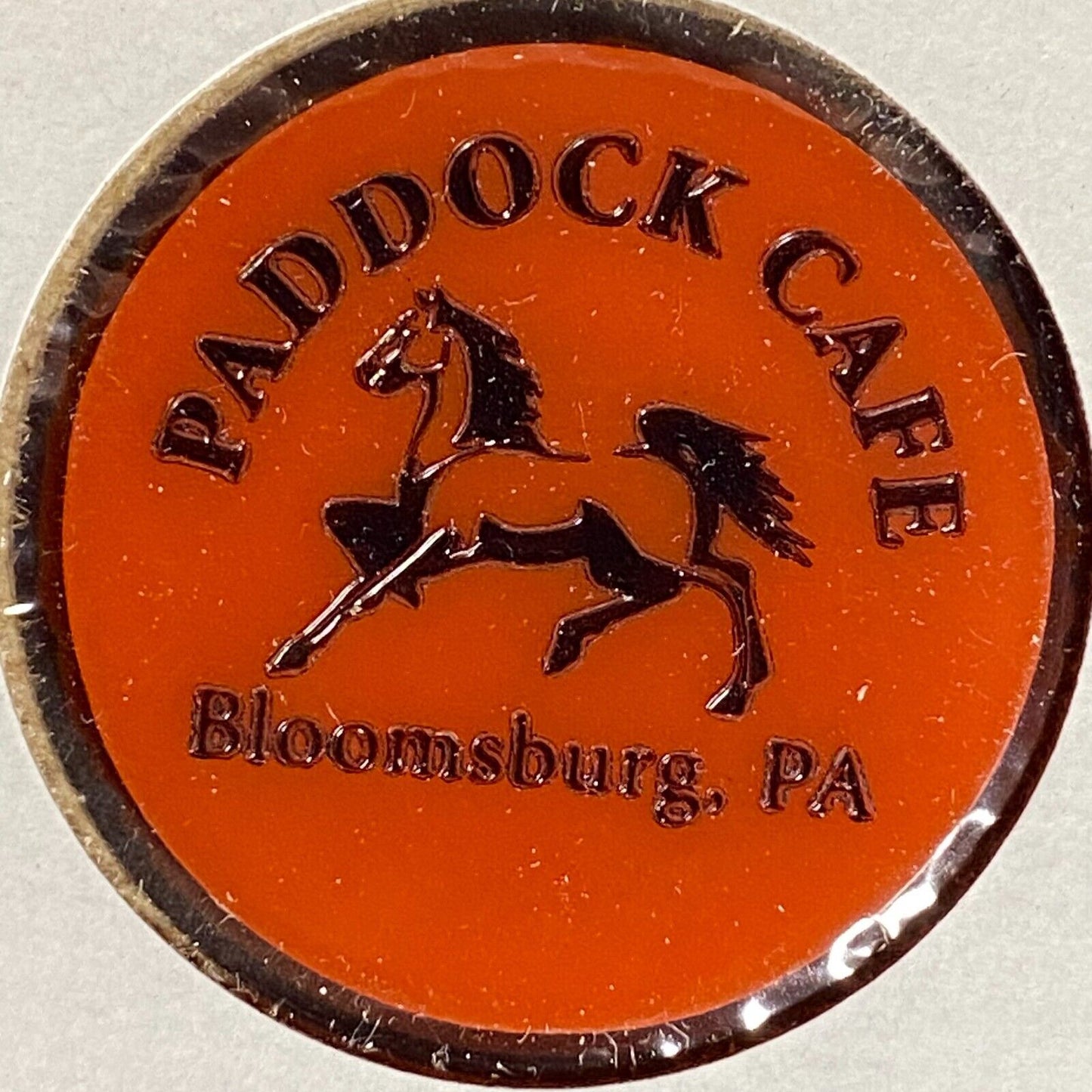Bloomsburg, PA Paddock Cafe Plastic Token G/F One Mixed Drink (#2)