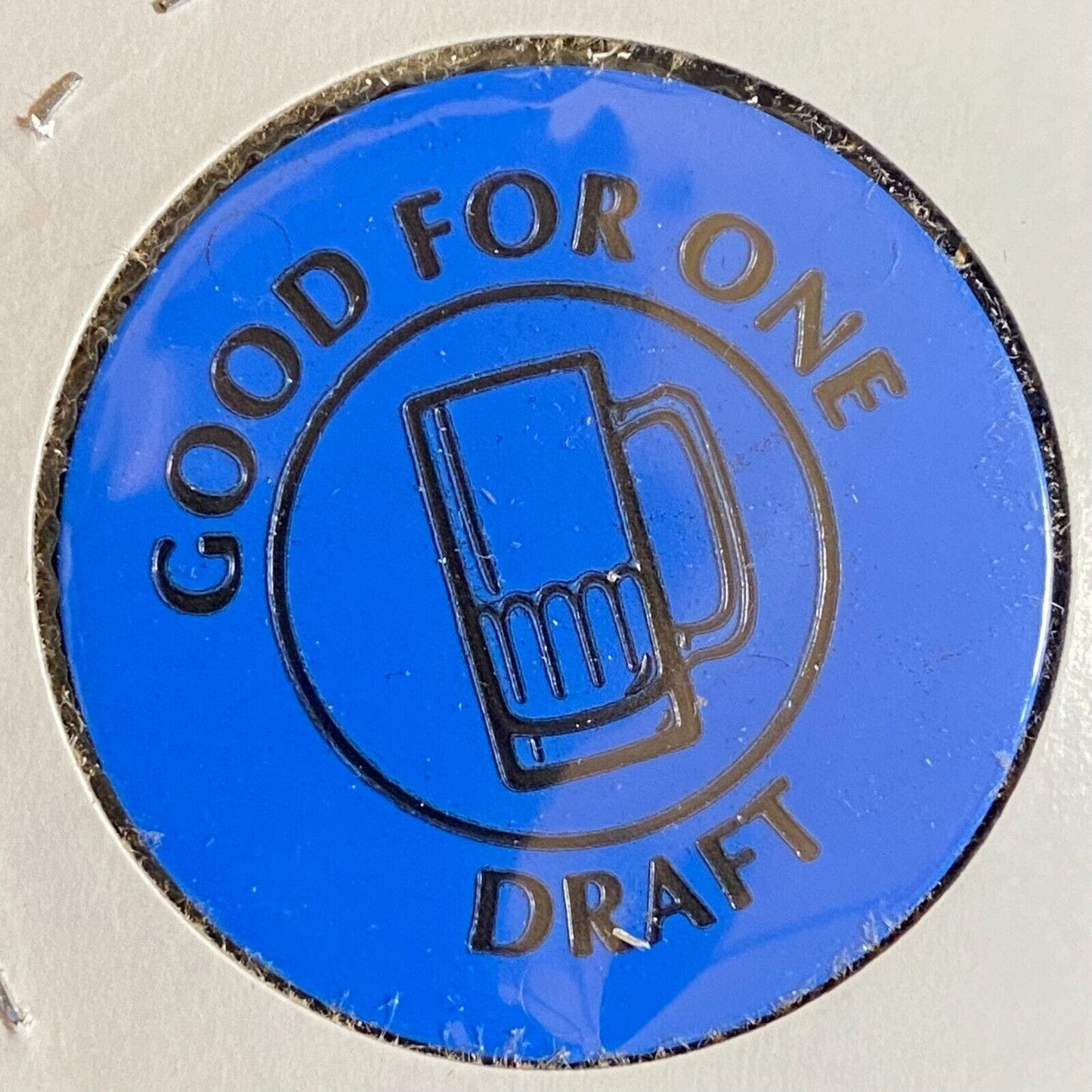 Millvale, PA "Good Time Bar" c1980's-90's Plastic Token G/F One Draft Beer