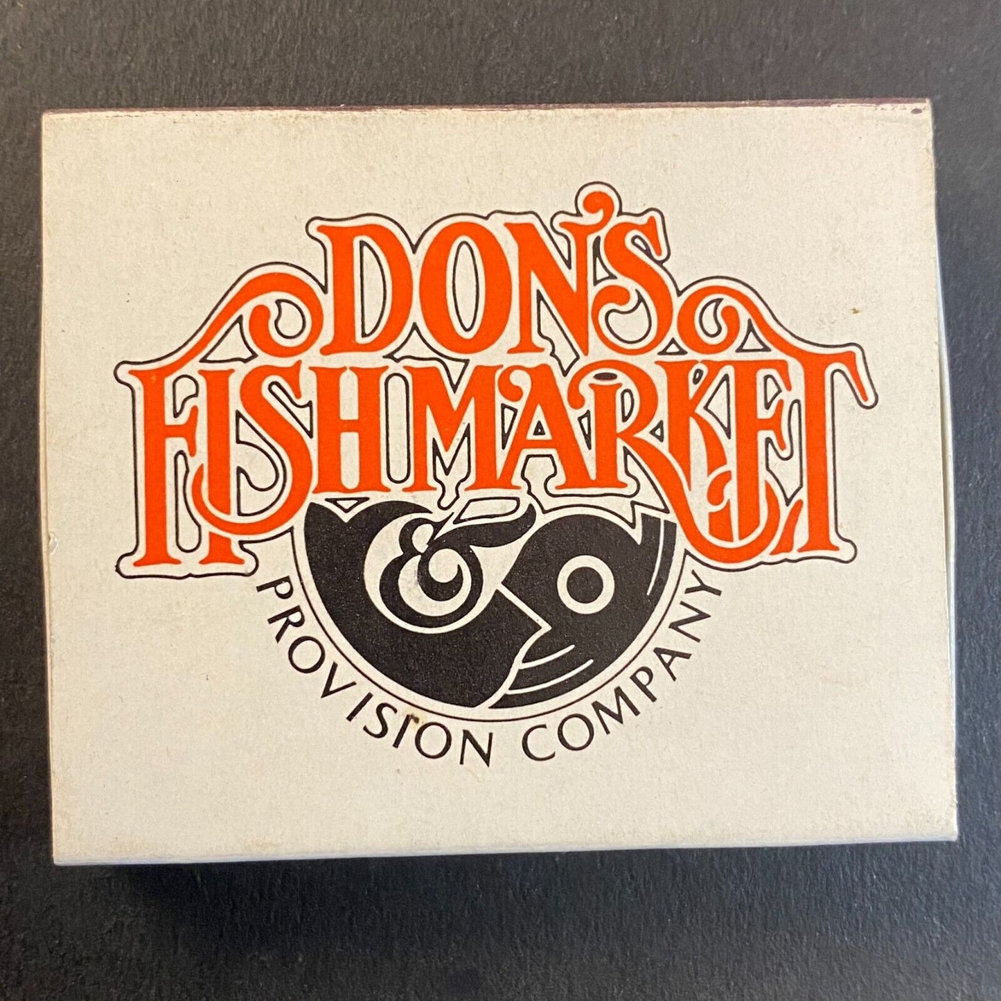 Don's Fish Market & Provision Company Skokie, IL Matchbox c1975-80's VGC Scarce