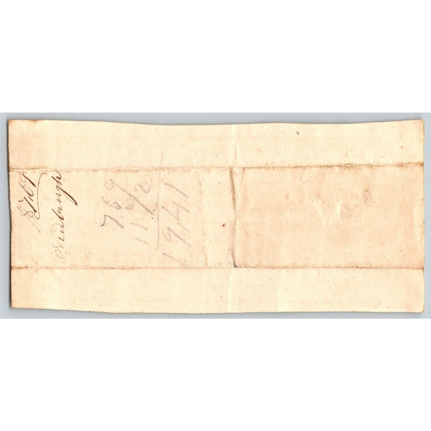 1844 Jabez Knowlton* Newburgh ME Town Check Getting Wood..for School District
