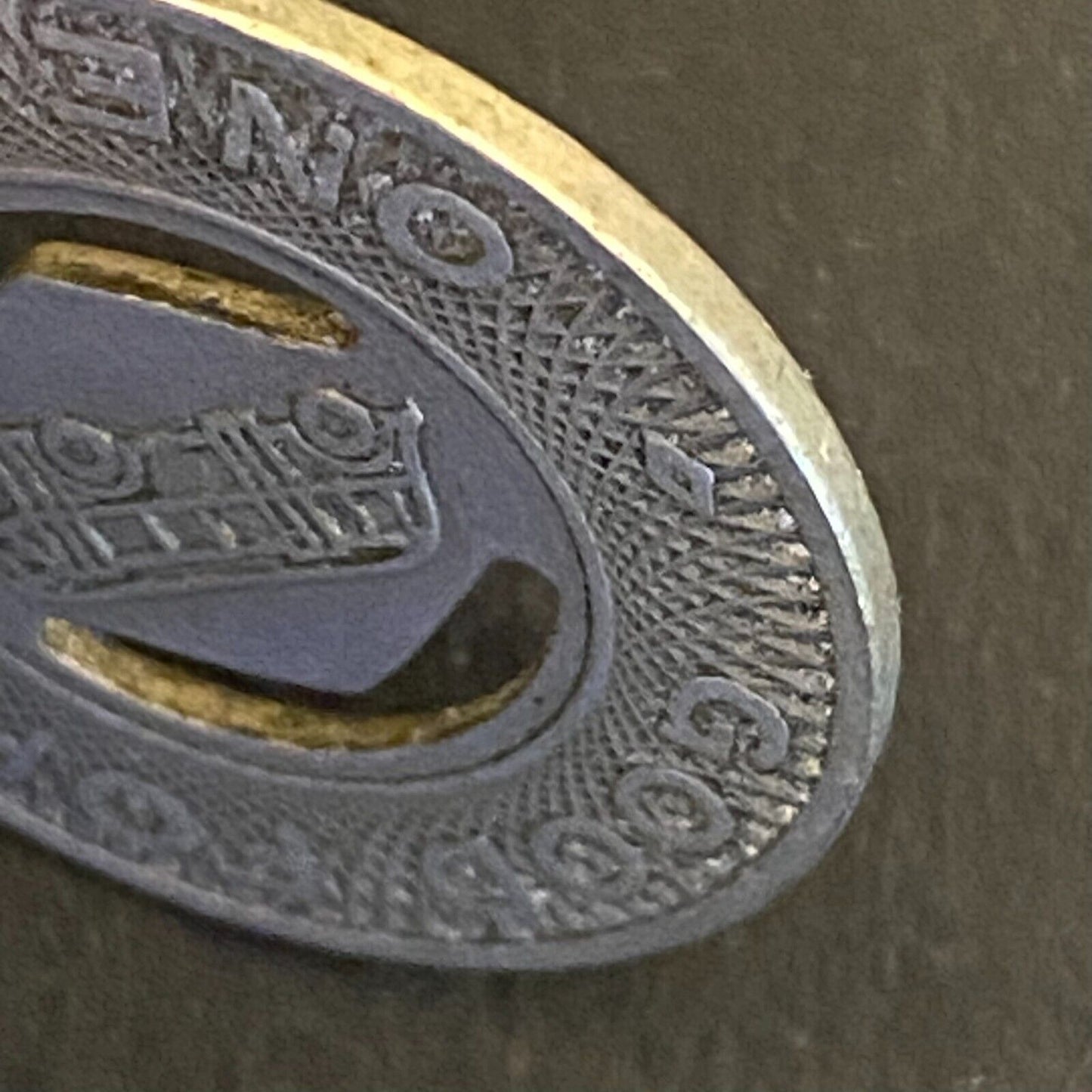 Beaumont City Lines, Inc. Texas G/F One Fare Transit Token 23mm